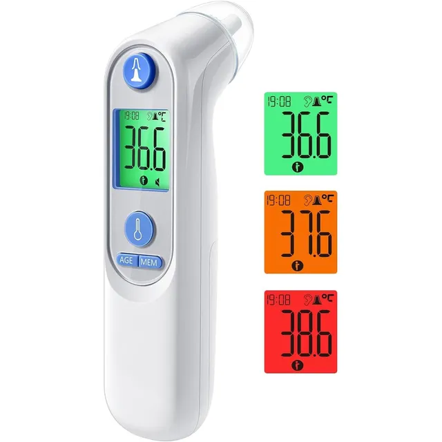 Viproud FC-IR109 Digitales Ohrthermometer – Weiß